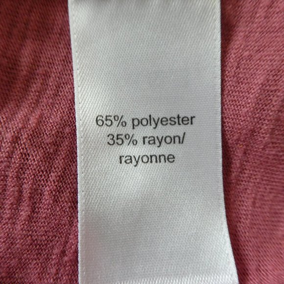 Maurices Graphic Tunic Tee Tank Here and Now Mauve - Picture 6 of 7